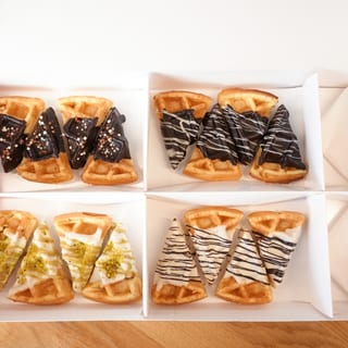 Mini Waffles Tray 16 Ud