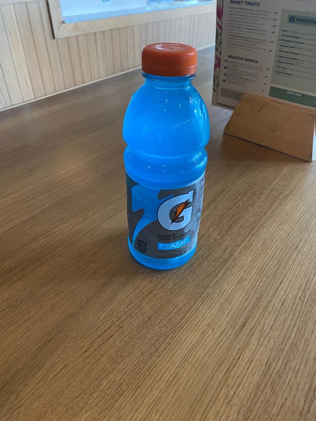 Beverage Gatorade Drink Raspberry Cool Blue.
